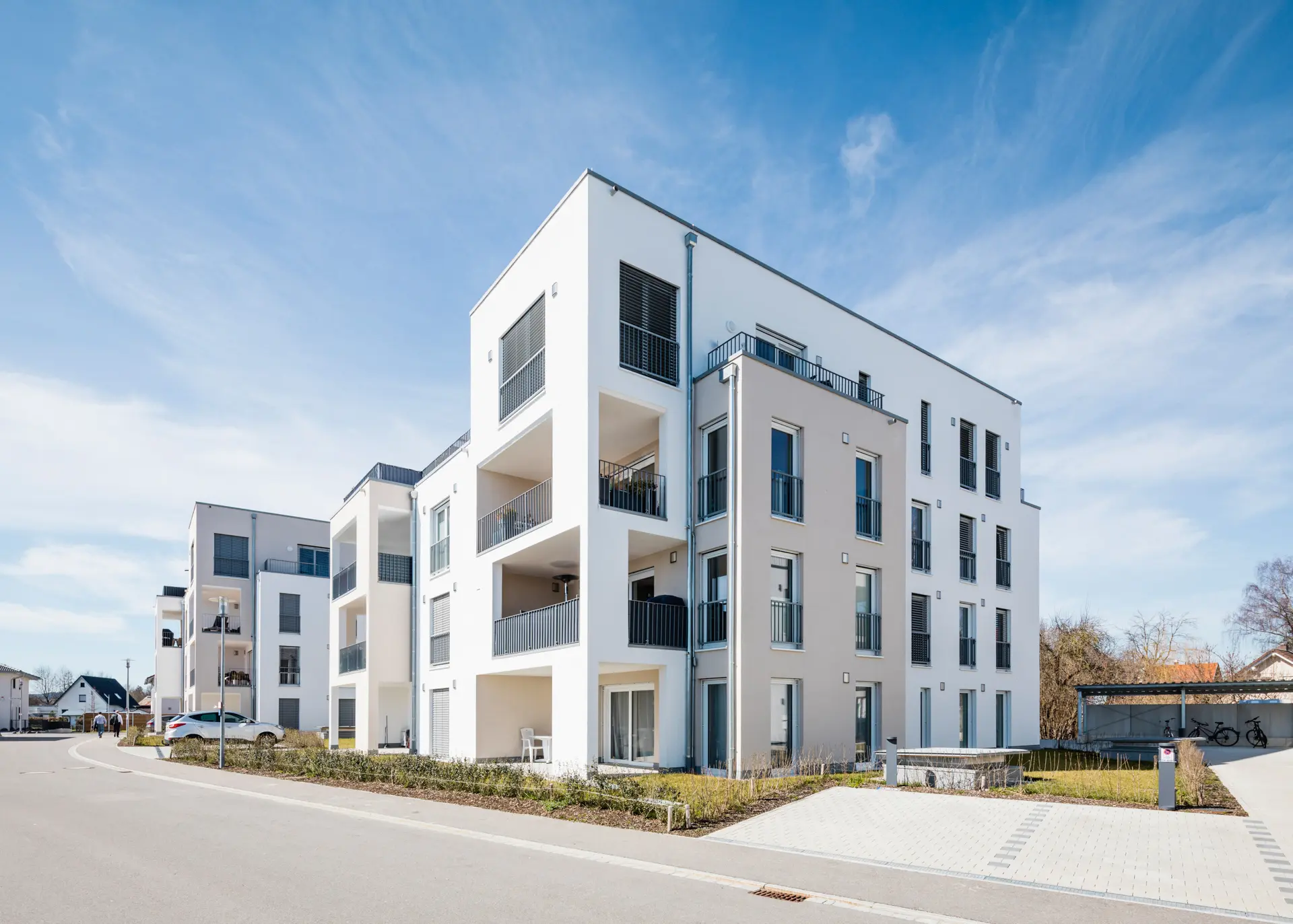 Neubau Mehrfamilienhäuser mit Tiefgarage, Leutkirch